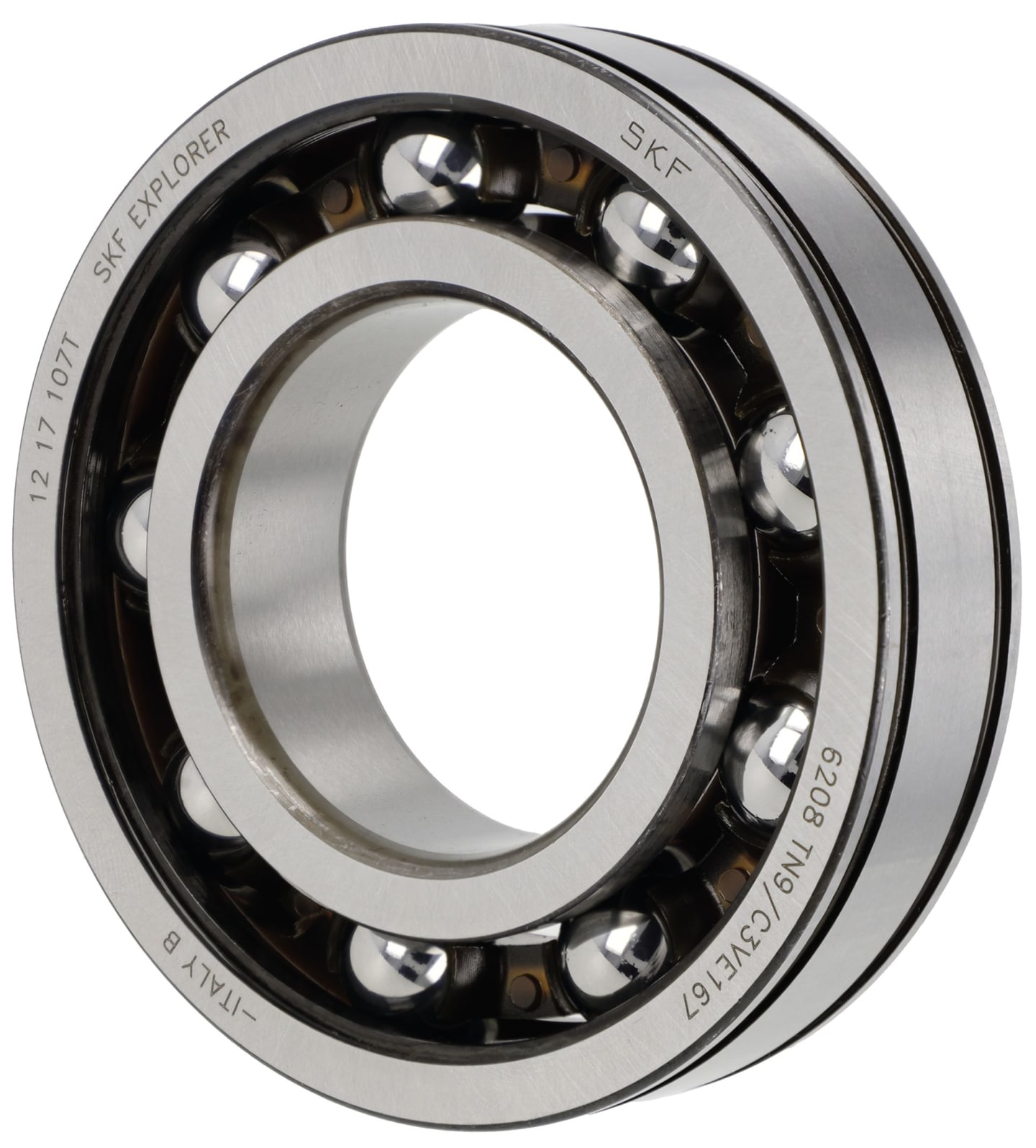 Pöttinger Rillenkugellager 40 x 80 x 18 mm 6208 C3 TN9/VE 167, für Mähbalken von Front- und Heckmähwerk Novaalpin, Novacat, Novadisc, 400.526