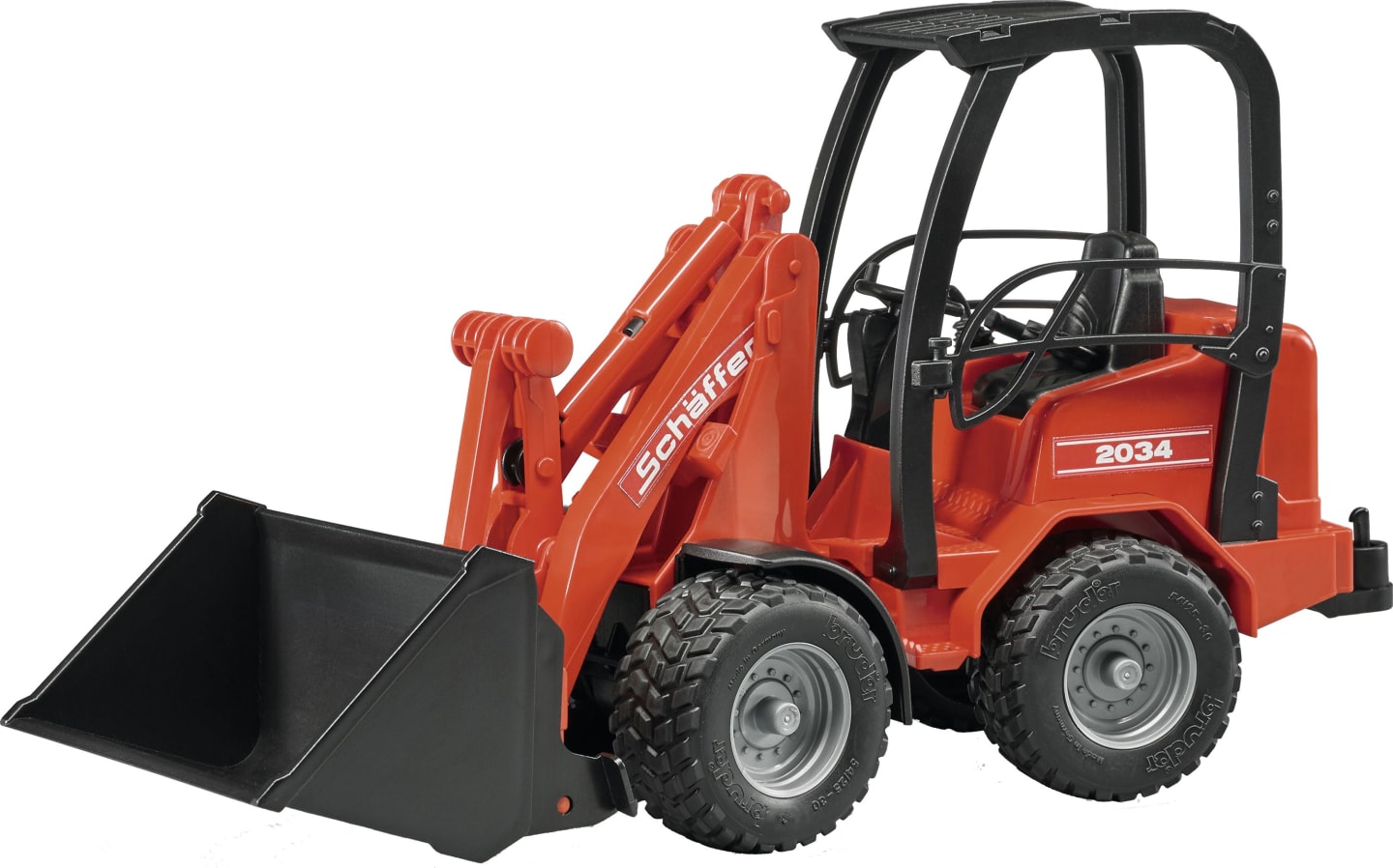 Bruder® Modell "Schäffer Hoflader 2630" mit Schaufel 1:16, 02190