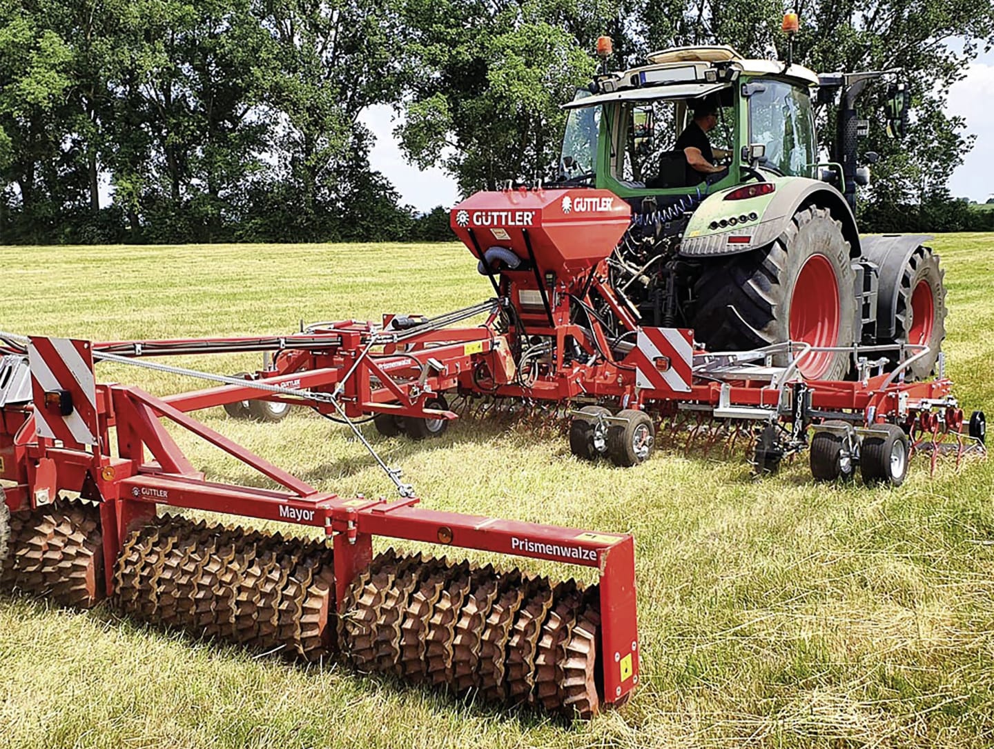 GÜTTLER® Striegel-Walzen-Kombination "GreenMaster® Zinkensaat"