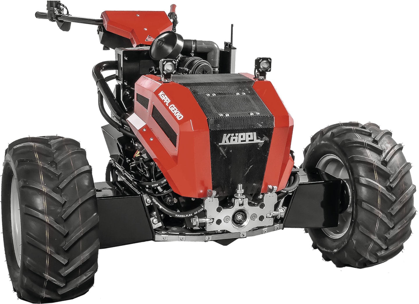 KÖPPL Einachsschlepper "Gekko" Benzin 17,2 kW (23,4 PS) Antrieb hydrostatisch