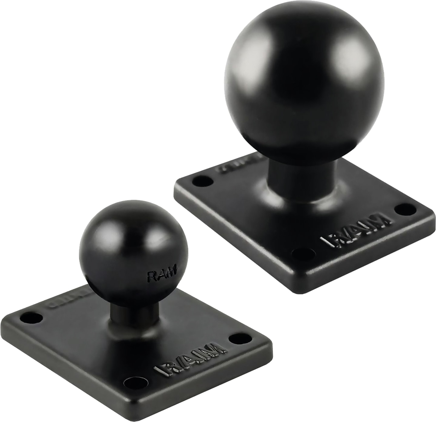 RAM® MOUNTS Basisplatte "Square" Schraubmontage, rechteckig