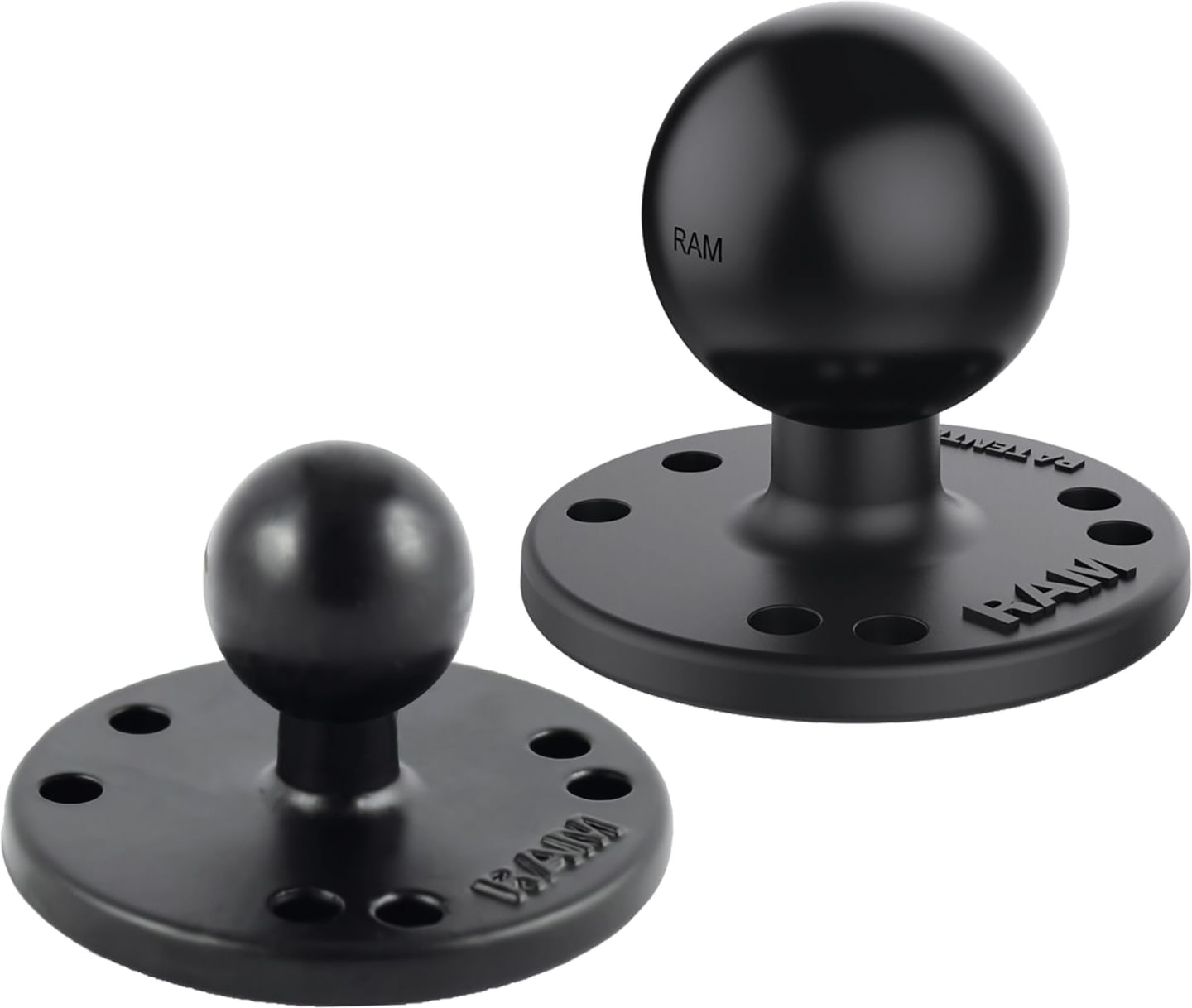 RAM® MOUNTS Basisplatte "Round" Schraubmontage, rund