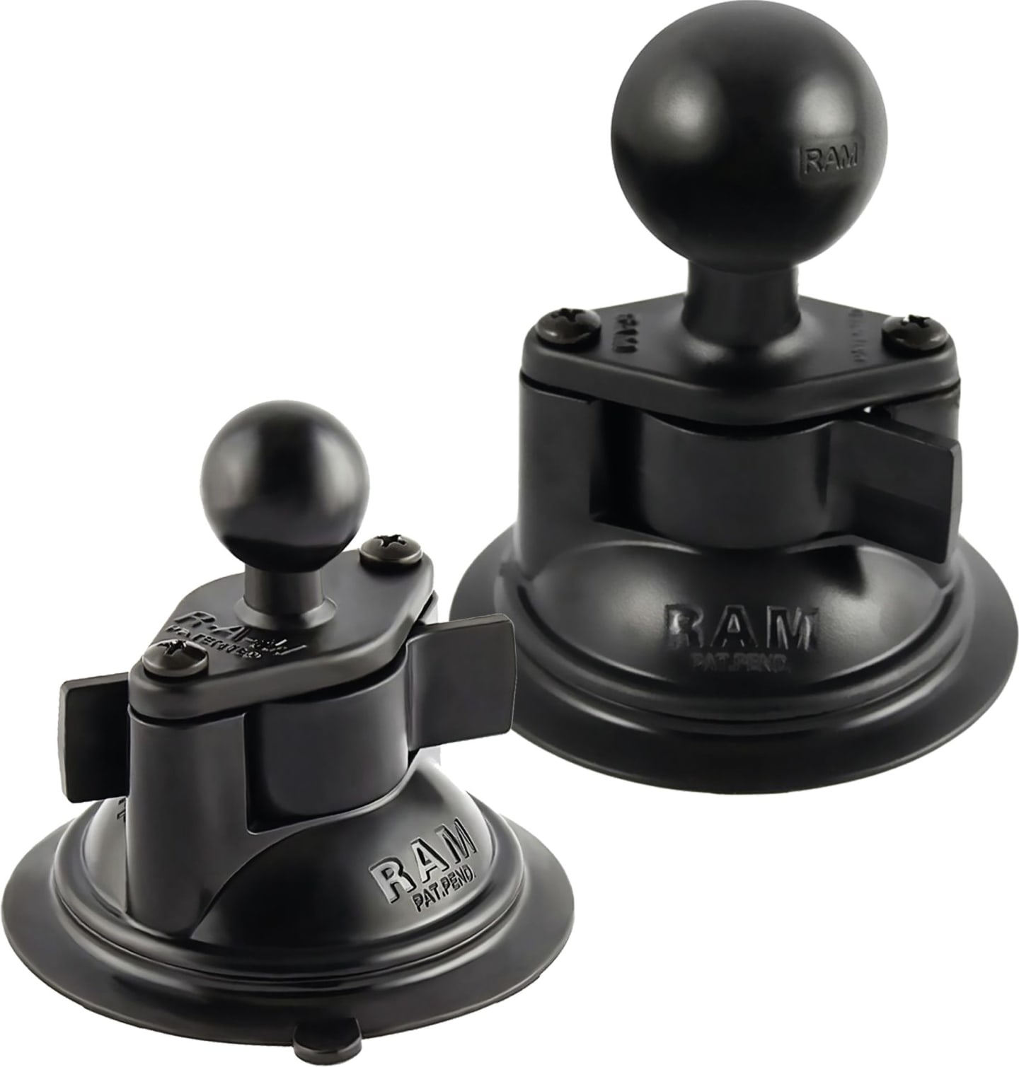 RAM® MOUNTS Saugnapf "Twist-Lock™" 1-fach, mit Basisplatte "Diamond"