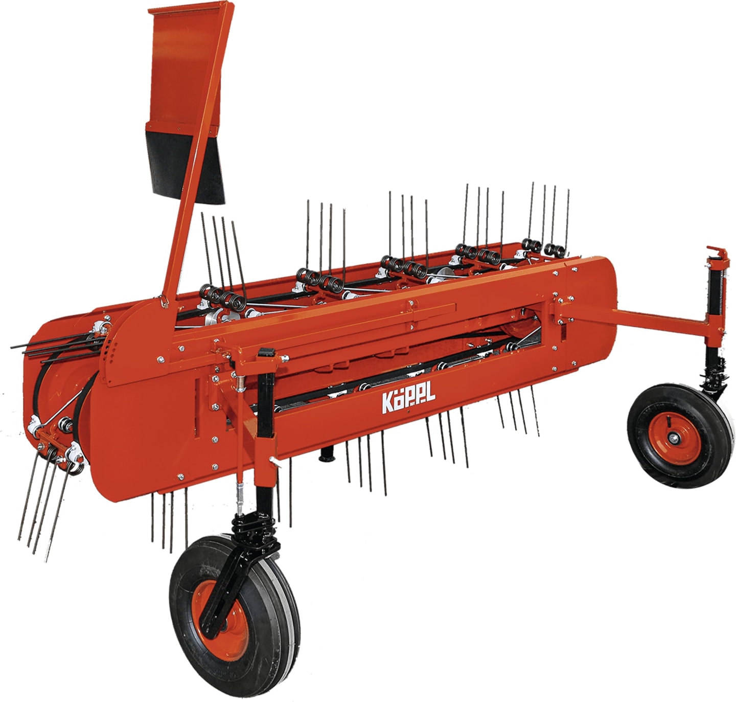 KÖPPL Bandrechen "KK 145" 145 cm mit langen Zinken, für Einachsschlepper, Geräteträger