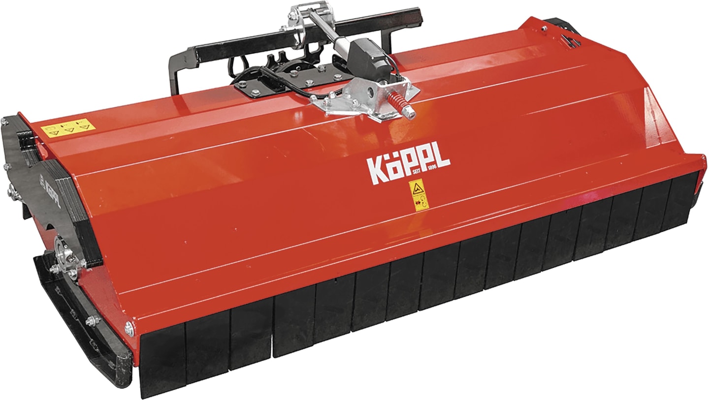 KÖPPL Schlegelmäher "SMK 100" 100 cm für Einachsschlepper Atra, Compakt Comfort, Luchs, Bergtalent, Taurus, Geräteträger Pony