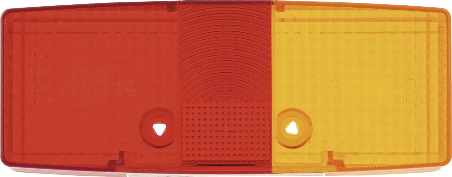 Hella® Lichtscheibe quadratisch, rechts, 158 x 64 mm, für Schlussleuchte mit Kennzeichenlicht, 9EL 997 452-001