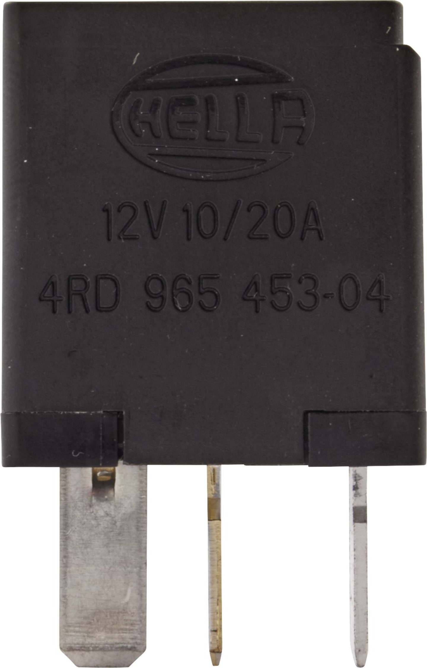 Hella® Relais 12 V, Wechsler für Kraftstoffpumpe, ohne Halter, 5-polig, Flachsteckanschluss, 4RD 965 453-041