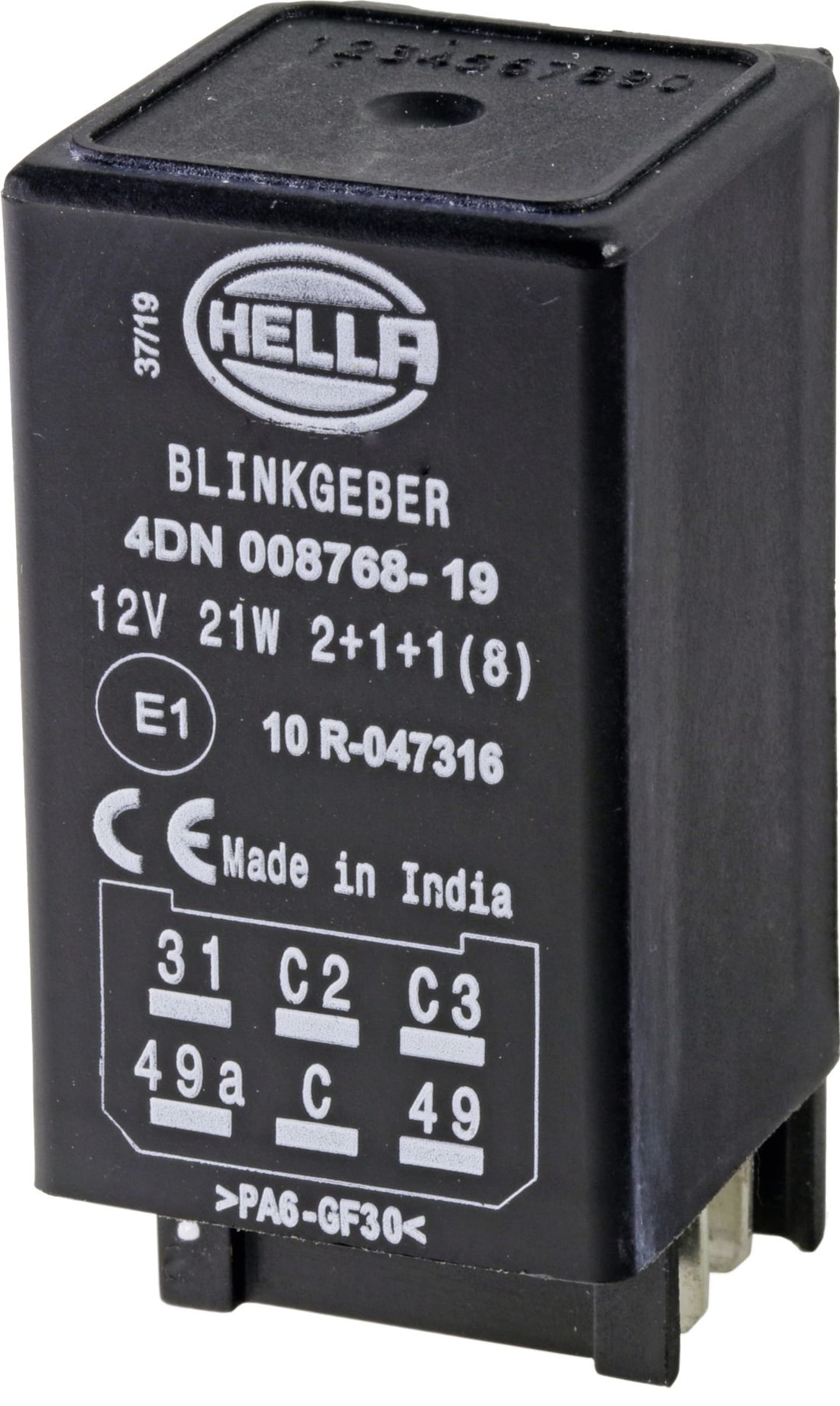 Hella® Blinkgeber 12 V, 6-polig, , 4DN 008 768-191