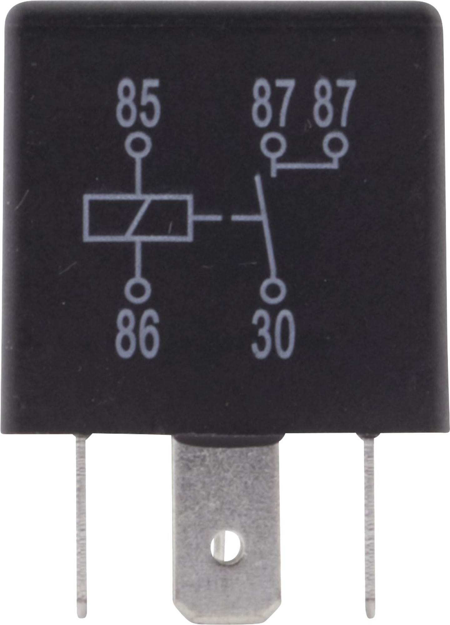 Hella® Relais 12 V, Wechsler, ohne Halter, 5-polig, Flachsteckanschluss, 4RA 933 791-161