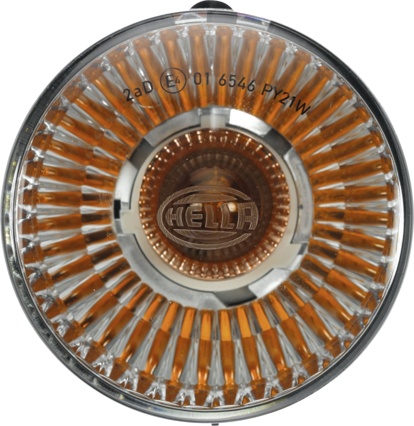 Hella® Blinkleuchte rund, hinten links/rechts, Ø 66 mm, Befestigung Einbau, 2BA 009 001-001