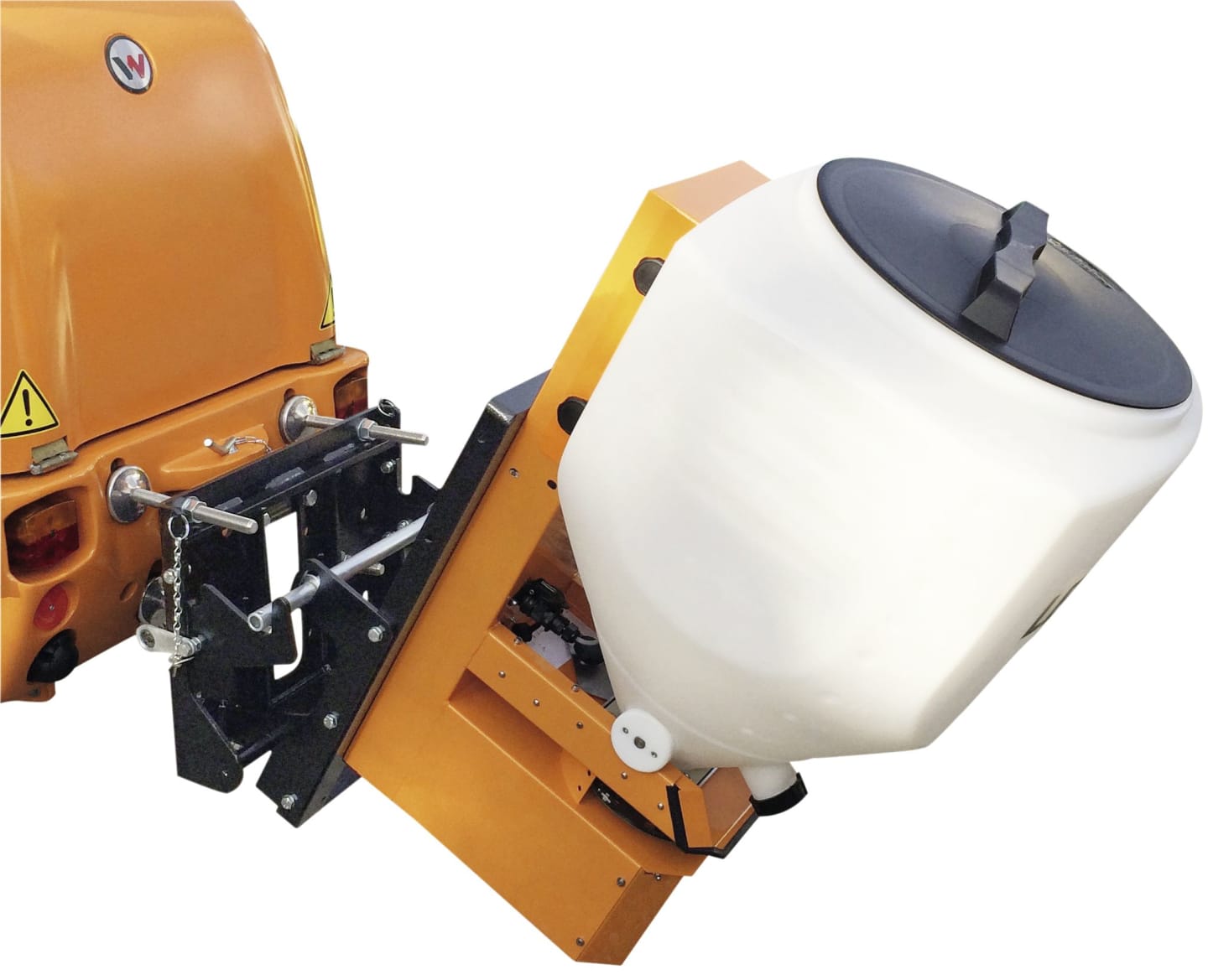 LEHNER® Halter klappbar für Anbau von Streugeräten an das Zugmaul