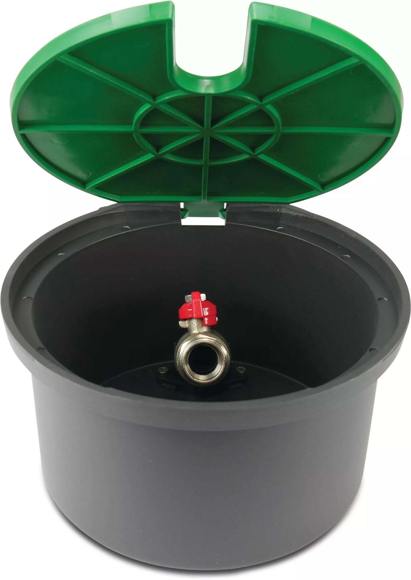 RAIN BIRD® Ventilbox mit Kugelhahn, rund 180 x 210 x 120 mm