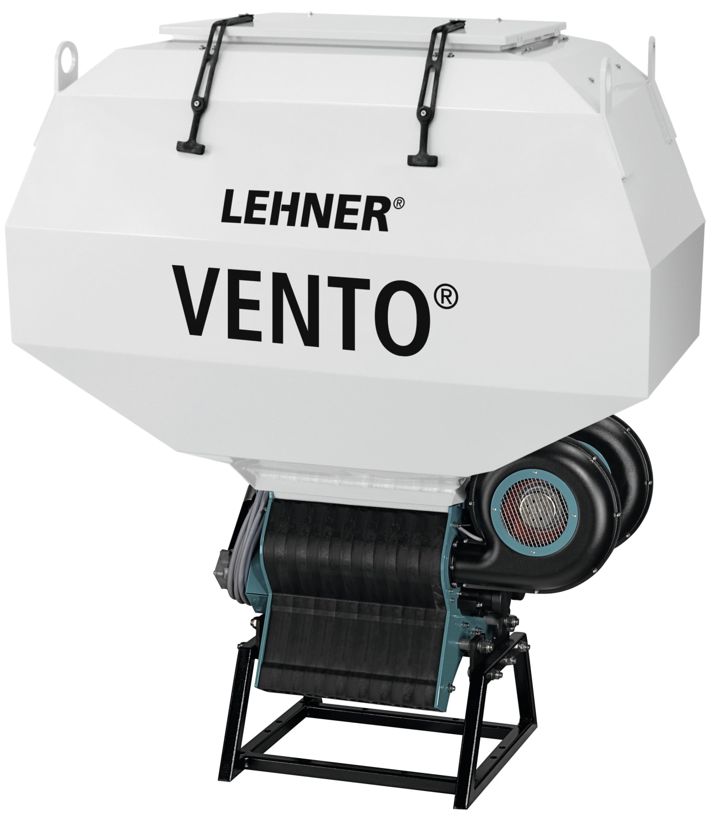 LEHNER® Zwischenfruchtstreuer "VENTO® 500/16" 500 l 2 Gebläse 16 Schlauchabgänge, 73459