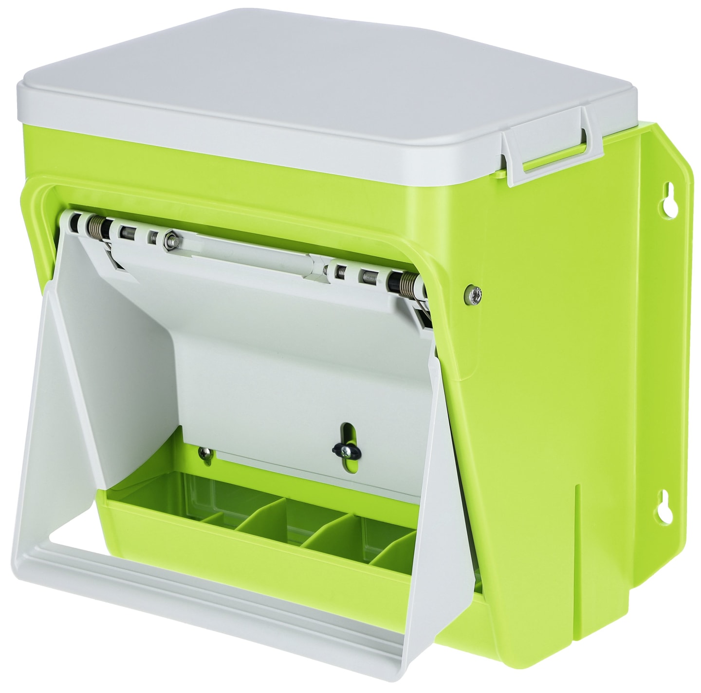 SmartCoop Futterautomat 7,5 kg mit Trittklappe, Kunststoff, für Hühner, 70660