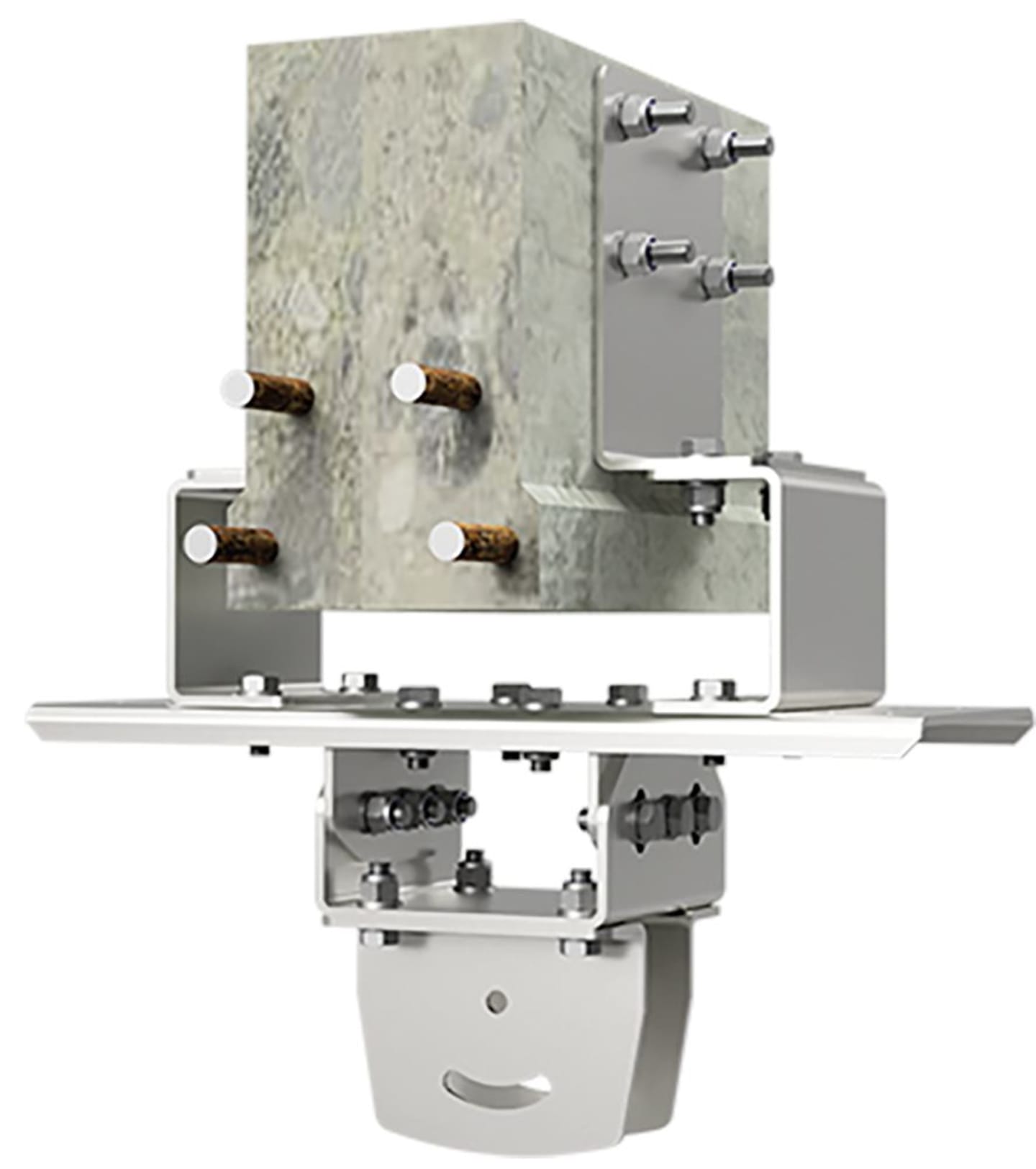 GigolA® Aufhängeset "C" Deckenmontage Betonträger für Deckenventilator "Hurricane"