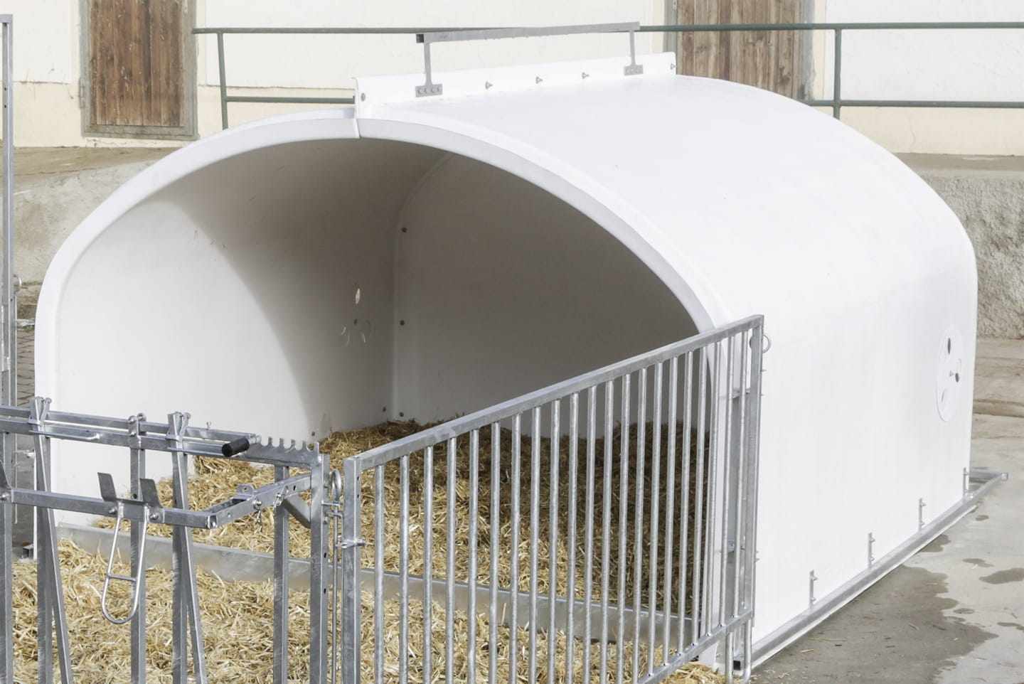 KERBL Kälberiglu "CalfHouse Premium XXL" für 7 Kälber