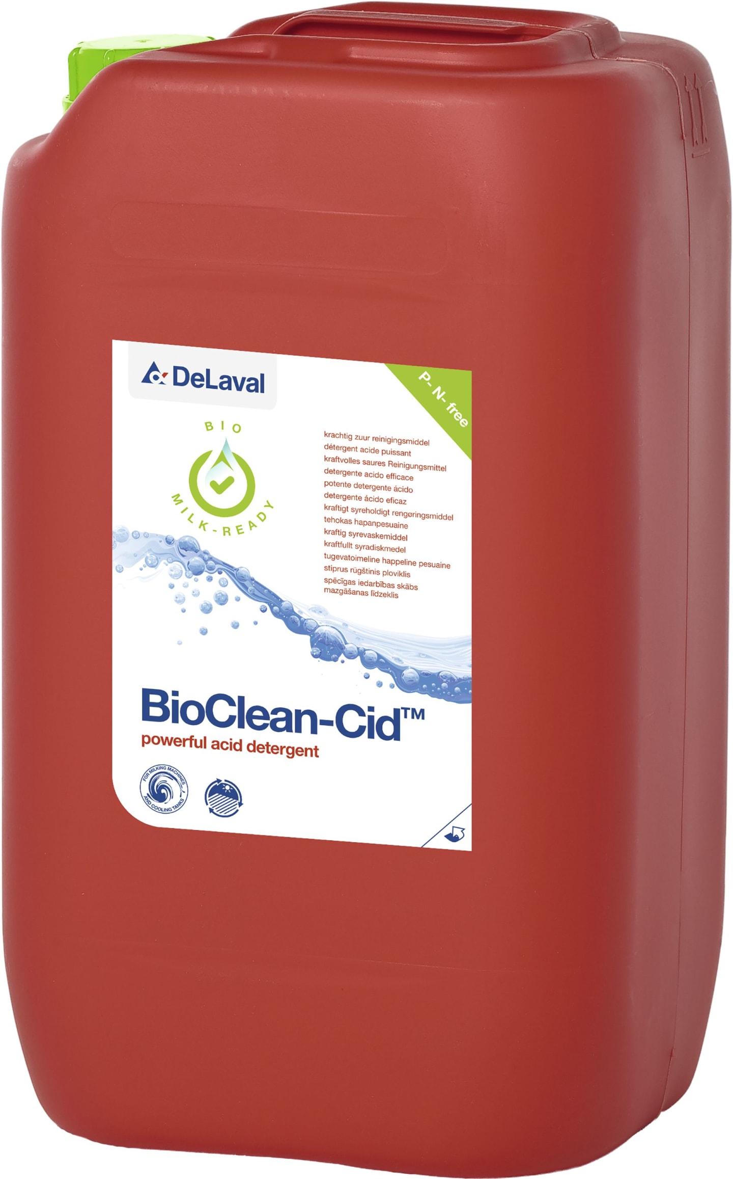 DeLaval Melkmaschinenreiniger "BioClean Cid™" 25 l sauer, flüssig, chlorfrei, 741007374