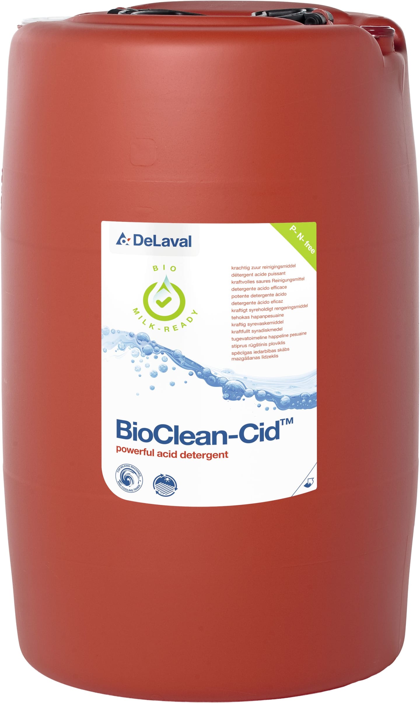 DeLaval Melkmaschinenreiniger "BioClean Cid™" 60 l sauer, flüssig, chlorfrei, 741007376