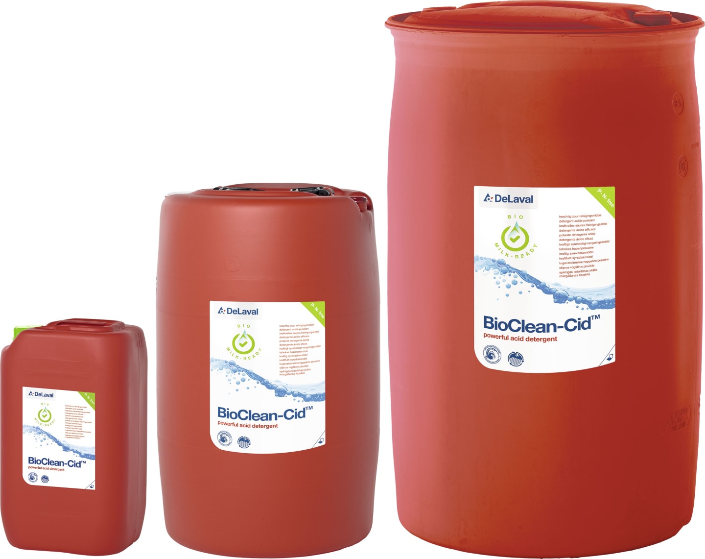 DeLaval Melkmaschinenreiniger "BioClean Cid™" sauer, flüssig, chlorfrei