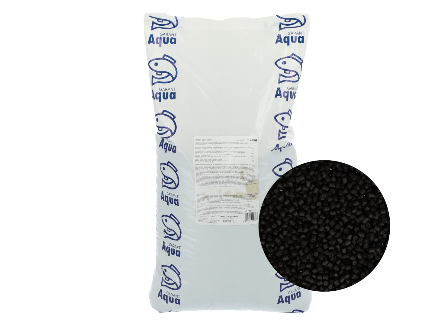 Aqua Profi 25 kg Sack Fischfutter Forellenfutter 4 mm Extrudat