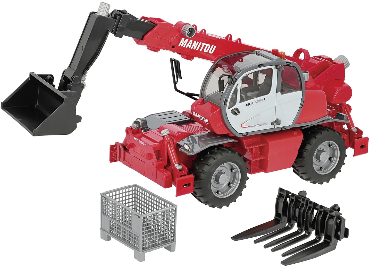 Bruder® Modell "Manitou Teleskopstapler MRT 2150" 1:16, 02129