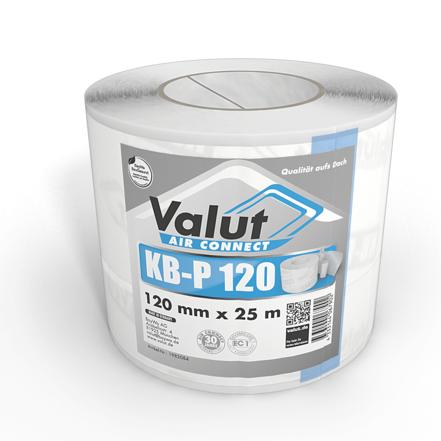 Valut air Klebeband KB-P Einputzband 120 mm x 25 m