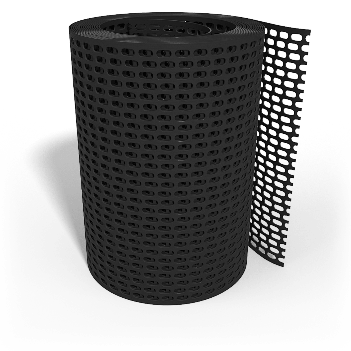 Valut Lüftungsband PVC, Schwarz, 180 mm x 5 m