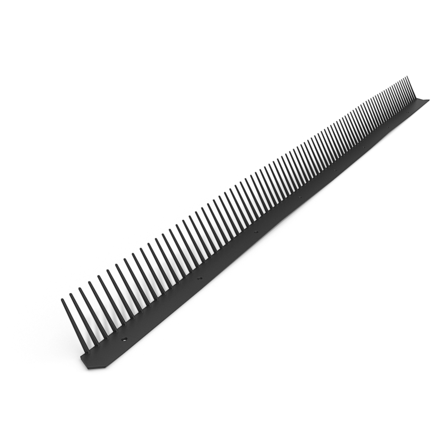 Valut Traufenlüftungskamm PVC 55 mm x 1 m, schwarz