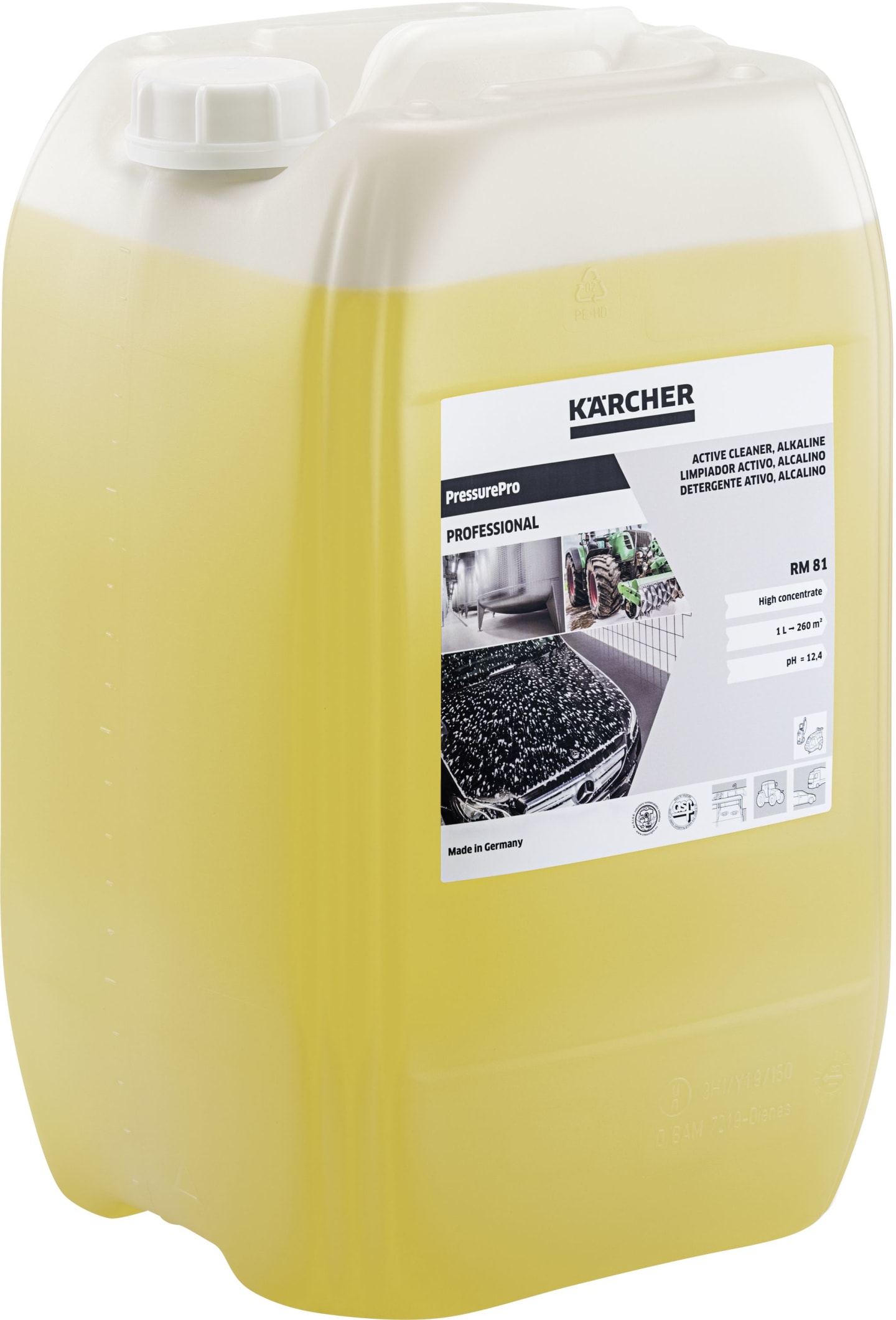 Kärcher® Aktivreiniger "RM 81", alkalisch, 20 l für Hochdruckreiniger, 6.295-557.0