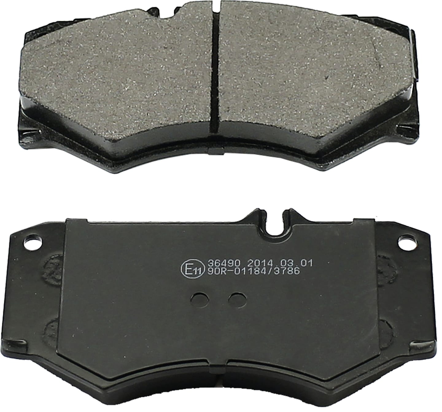 Bremsklotzsatz 149 x 75 x 18 mm, 2 St., für Scheibenbremse Radlader Kramer, O&K