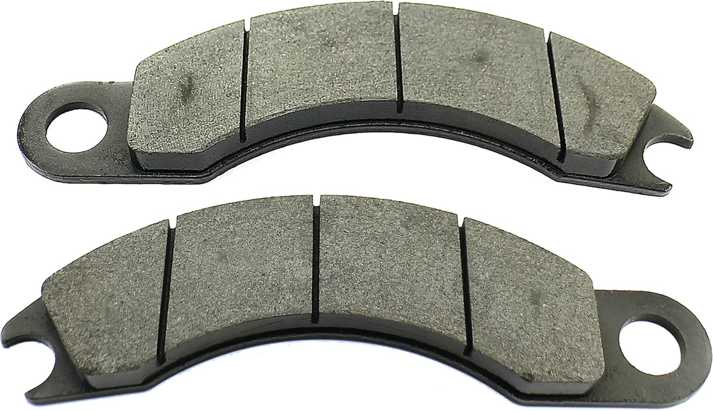 Bremsklotz 397 x 125 x 28 mm, links/rechts, für Scheibenbremse Case IH, Caterpillar, Terex