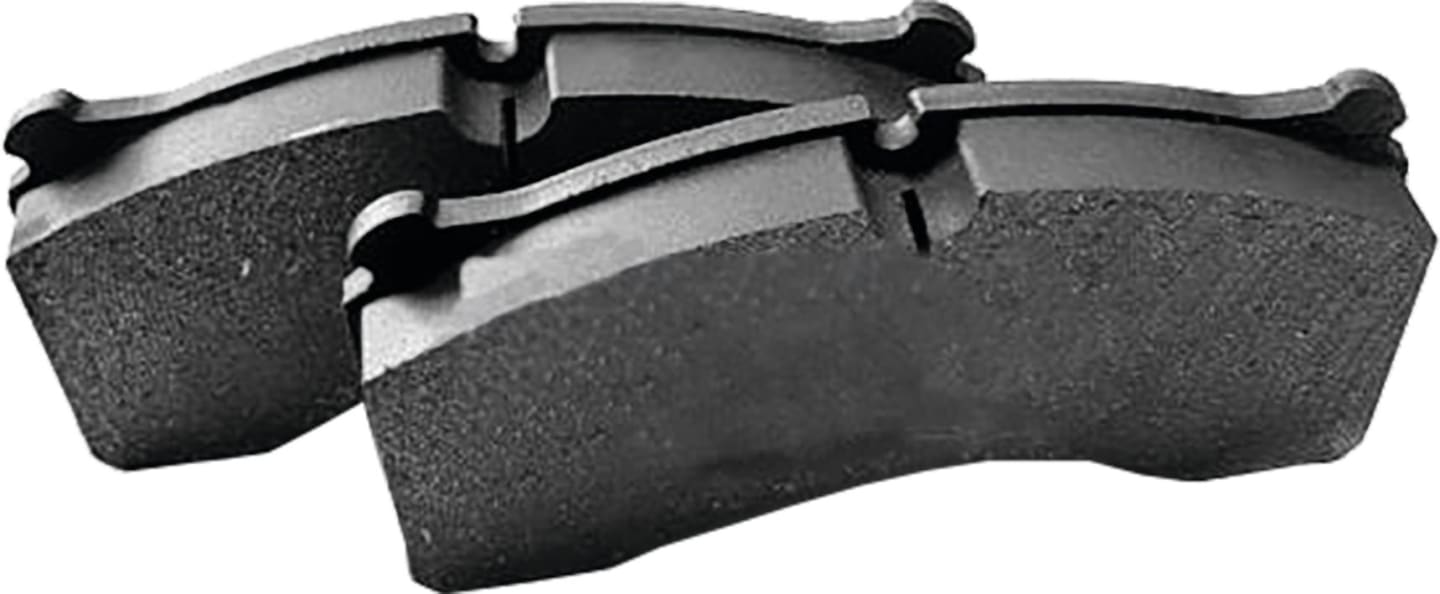 Bremsklotz, 205 x 82 x 54 mm, für Radbremse Volvo Muldenkipper A25, A30, A35, A40D