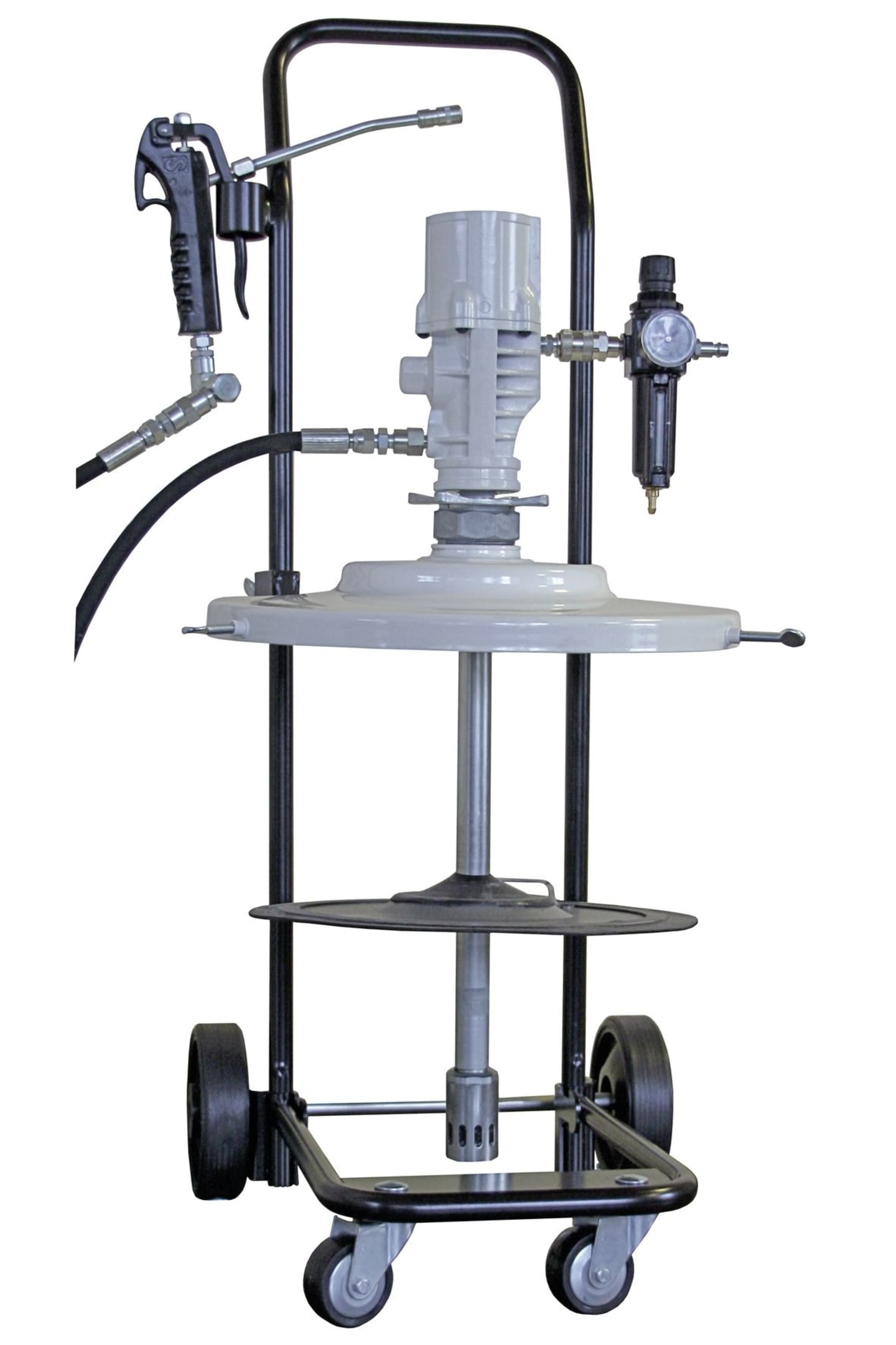 SAMOA® Abschmiergerät Schmiermeister – PM 50 mobil, mit 4 m Schlauch, Ø 300-340 mm 40531
