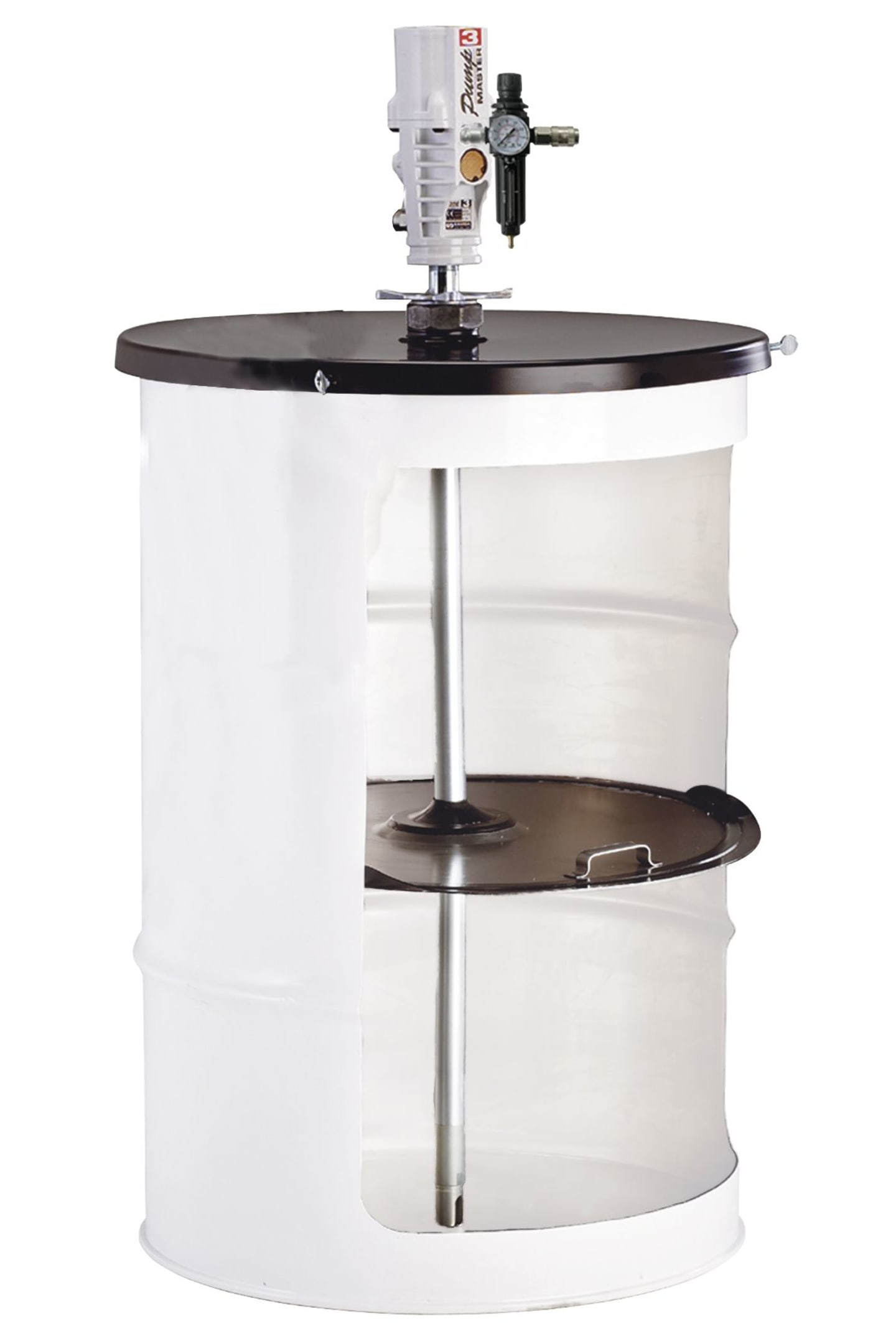 SAMOA® Abschmiergerät Schmiermeister – PM 200 stationär mit 10 m Schlauch, Ø 550-590 mm 40611