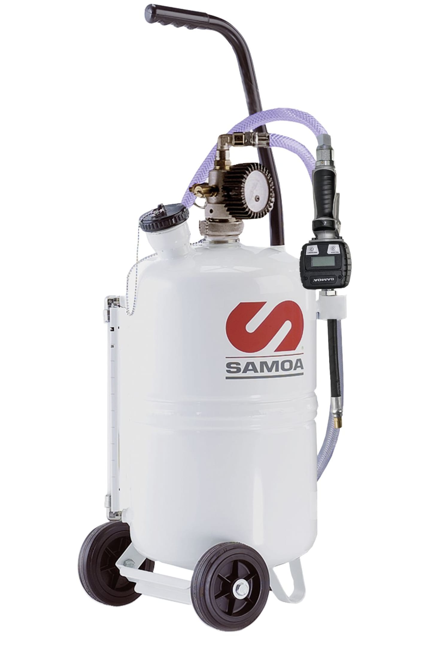 SAMOA® Profi-Ölspender „PumpMaster“ DVP-25/DHZ mit Elektronik-Handdurchlaufzähler 324010400