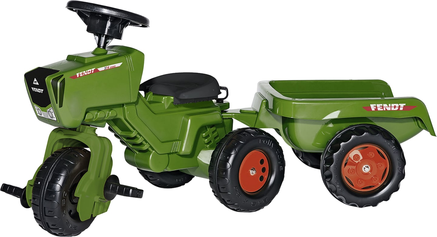 Fendt Dreirad "314 Vario" mit Anhänger und Soundlenkrad von rolly toys®, X991022242000