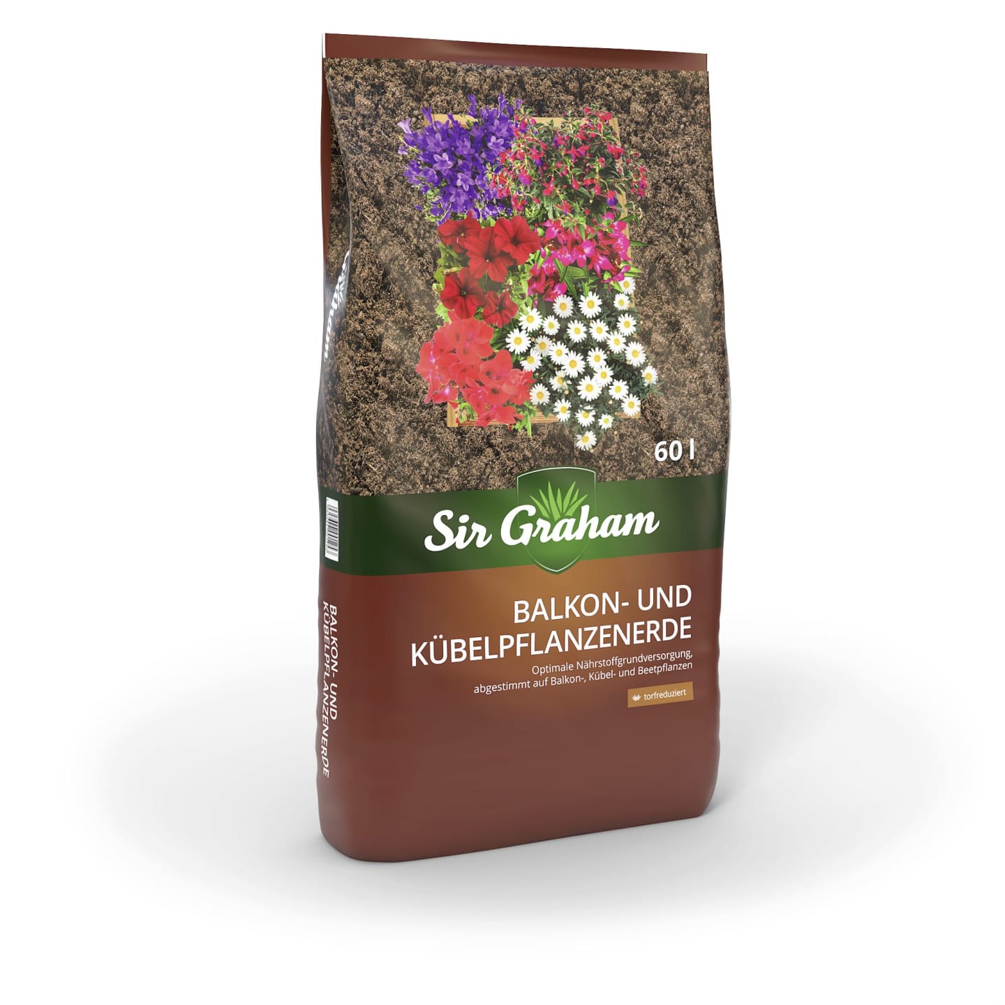Sir Graham Balkon- und Kübelpflanzenerde 60 l Sack