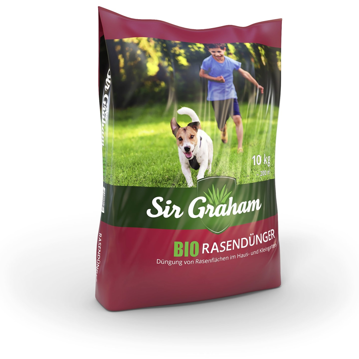 Sir Graham Bio Rasendünger 10 kg Sack 200 m²