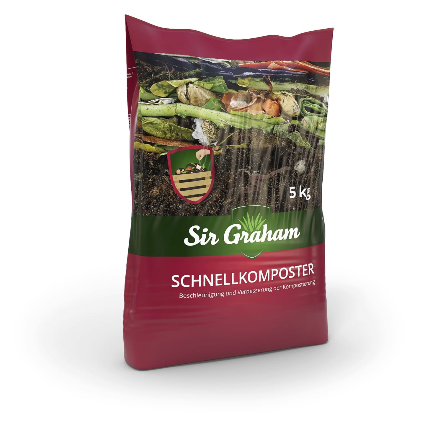 Sir Graham Schnellkomposter Organisch – mineralischer NPK-Dünger (3+1+1) 5 kg Sack