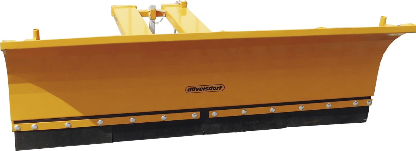 Düvelsdorf Schneeschild "Stapler" mit Staplertaschen B x H x T 180 x 60 x 950 mm