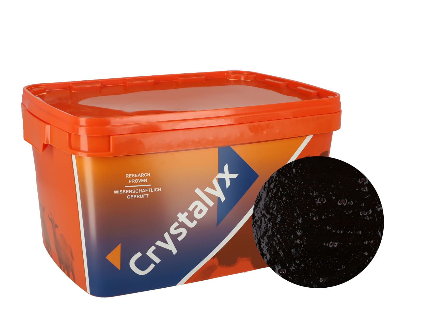 Crystalyx® Mentholyx energiereiche Leckmasse für Kälber, Schafe und Ziegen mit Menthol und Eukalyptus