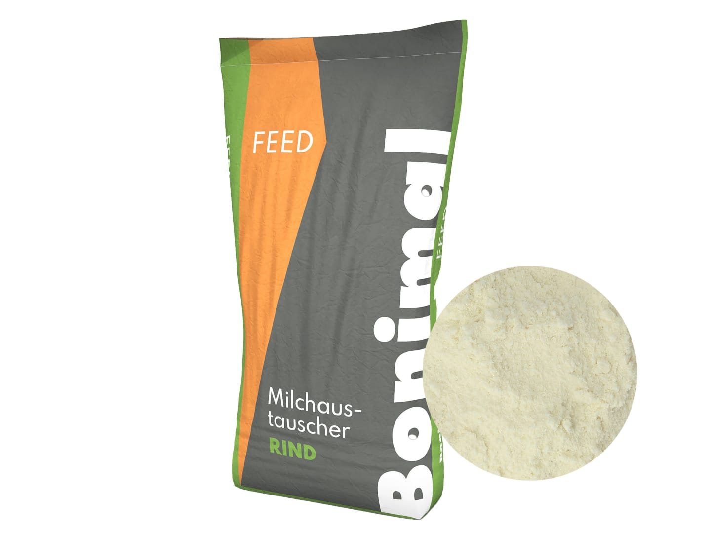 Bonimal FEED RB Milch MM Plus Milchaustauscher mit 40% Magermilchpulver für die intensive Kälberaufzucht und Fresseraufzucht 25 kg Sack
