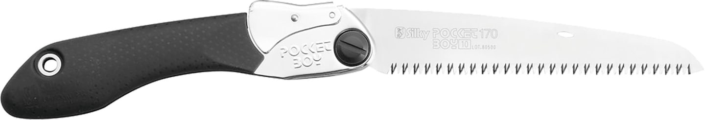 Silky Handsäge "Pocket Boy 170-10" Länge Sägeblatt 170 mm, mit gummiertem Faust-Fingergriff