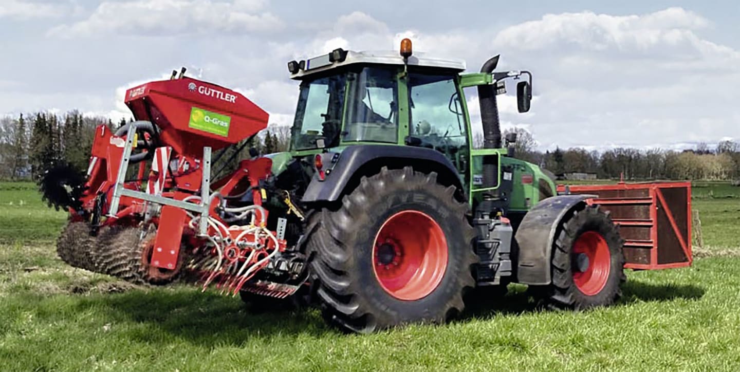 GÜTTLER® Striegel-Walzen-Kombination "GreenMaster® Zinkensaat"