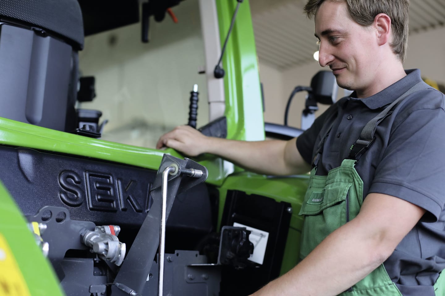 SEKA Nachrüstsatz Schutzbelüftungsanlage für Fendt 300 Vario, 500 Vario und 700 Vario ab Bj. 14, X991870001000