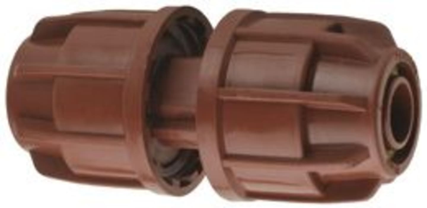 NETAFIM™ Verbinder "Q-Flex" gerade, kurz 3/4" IG; 3/4" AG für Tropfrohr, 75000-001010
