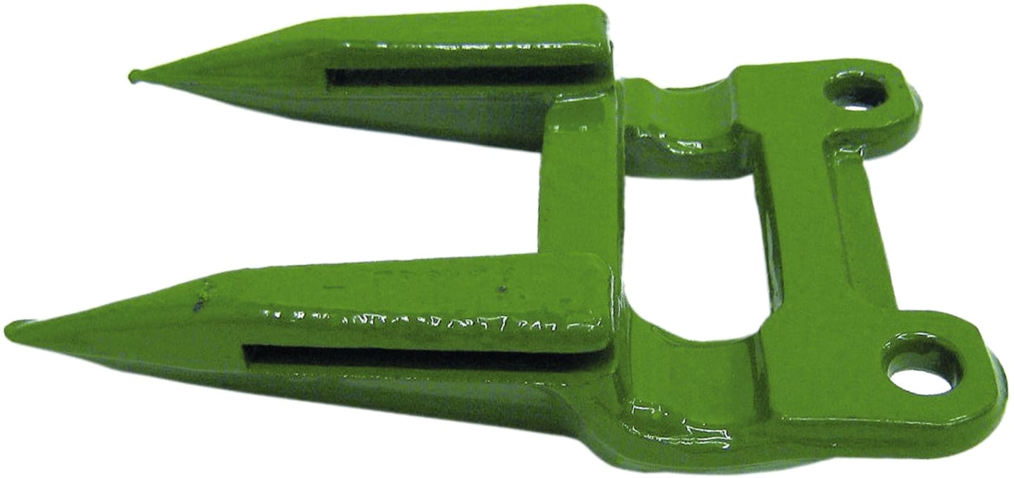 Rasspe Doppelfinger "S4" für Schumacher Mähsystem Easy Cut II, John Deere: Serie 200E, 925, 930, 935, 1032, 1042