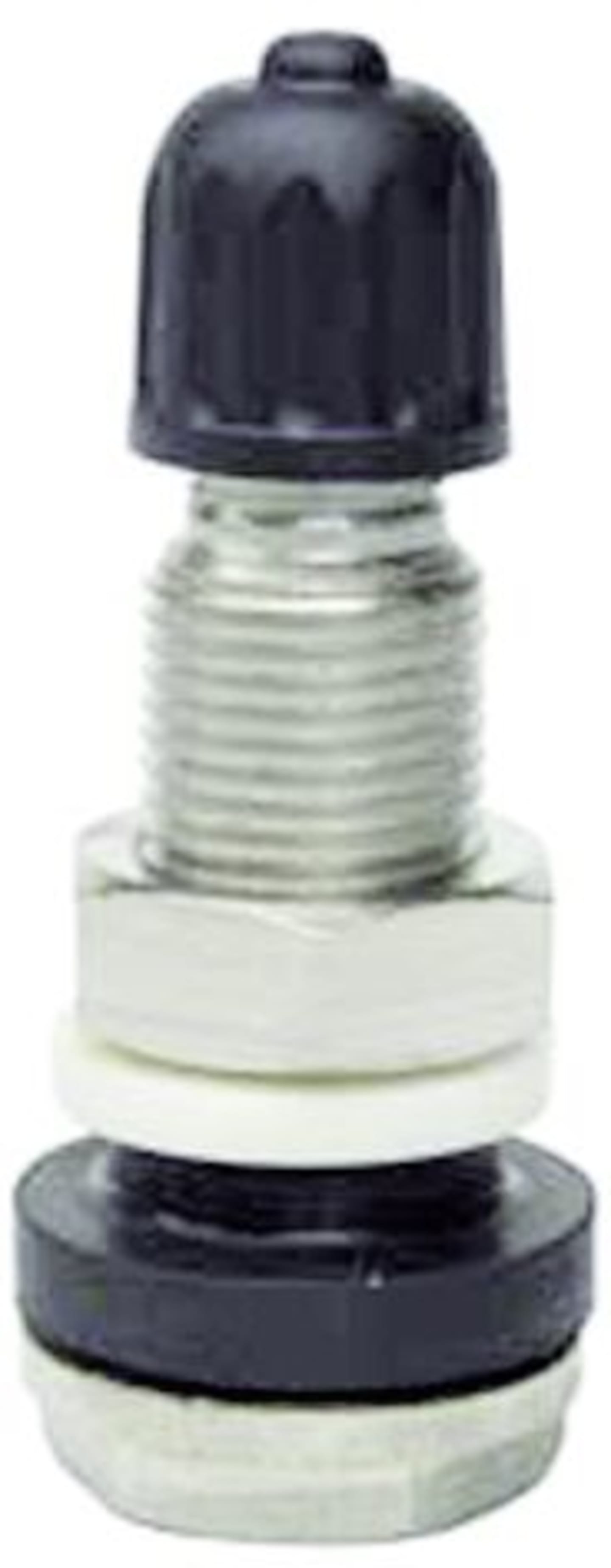 Tip Top Metallventil "Premium Linie Metallventil 36 MS Alcoa", Anzugsdrehmoment 3 – 5 Nm, vernickelt, Länge 36 mm, für Alufelgen, LKW, Bus