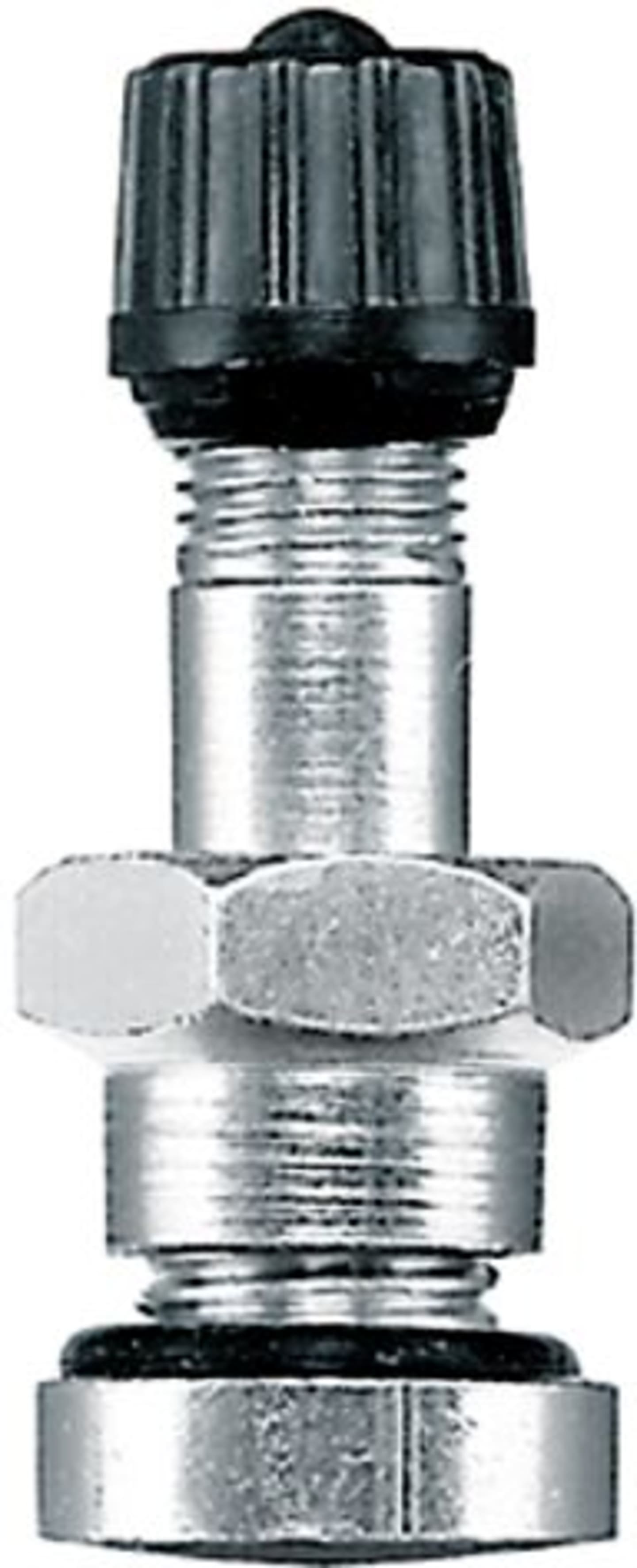 Tip Top Metallventil "Premium Linie 36 MS", Anzugsdrehmoment 12 – 15 Nm, vernickelt, Länge 36 mm, V2.04.1, für Alufelgen, LKW, Bus