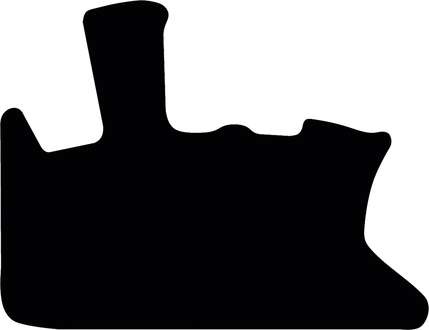 Fußmatte Gummi schwarz, für Wacker Neuson Radbagger EW 100, Bj. 14 – 20